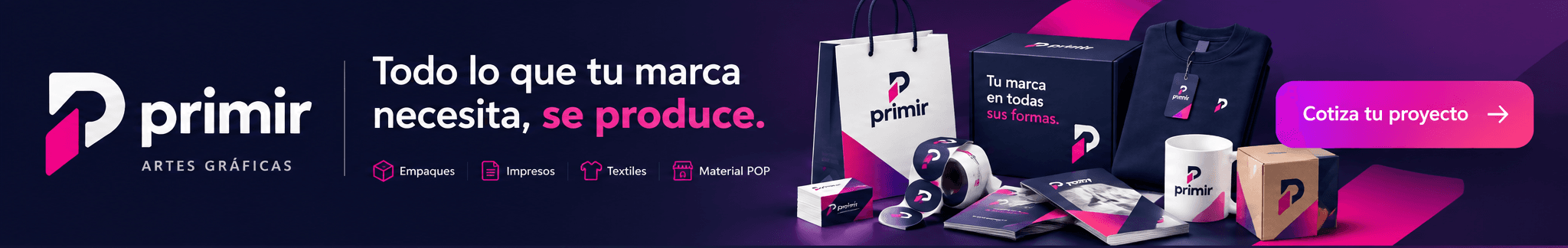 Publicidad · Primir Artes Gráficas